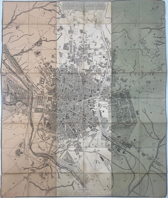 Plano de Madrid